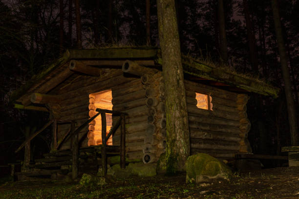 istock Wooden house 1221761041