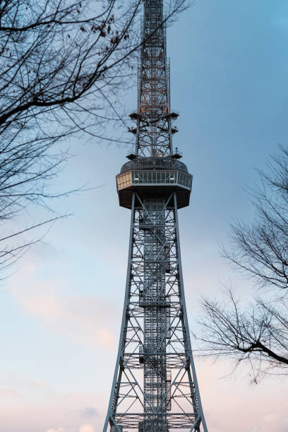 istock Tokyo Tower With the evening sky view, Japan. 1221765900