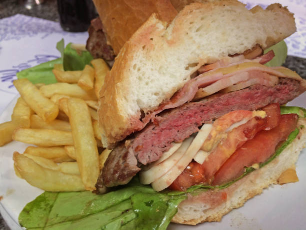 istock Traditional sandwich of Uruguay 1221769632