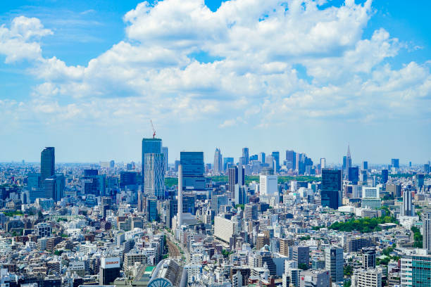 istock tokyo view of fine day 1221775116
