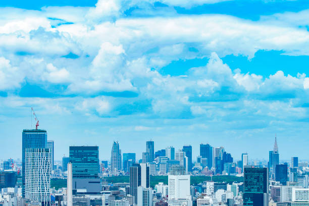 istock tokyo view of fine day 1221775848