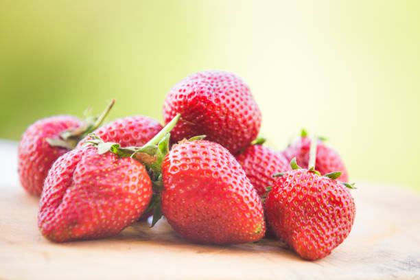 istock Organic strawberries locally sourced vegetable 1221780364