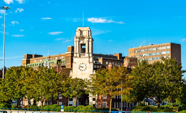 istock Lancaster Street Fire Station in Birmingham, England 1221788105