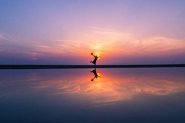 istock japan kagawa ocean person silhouette 1221793273