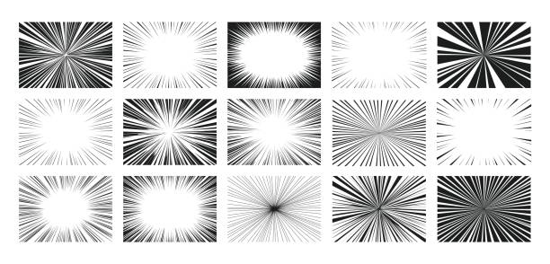 hintergrundmaterial, das eine explosion darstellt - big bang flash stock-grafiken, -clipart, -cartoons und -symbole