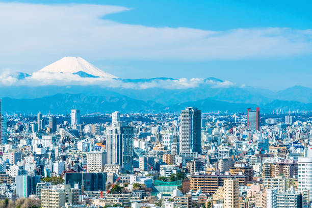 istock Tokyo city skyline , Japan. 1221796957