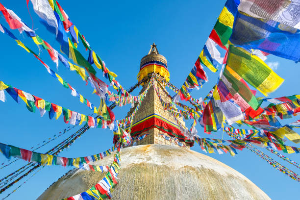 istock Buddhist stupa ( Bouddhanath ) in Kathmandu, Nepal 1221798213