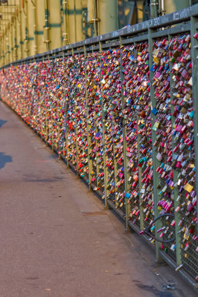 istock Love bridge on the Rhine in Cologne, Germany 1221798542