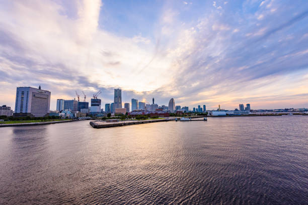 istock Yokohama city skyline , Japan. 1221801545