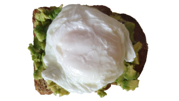 Avocado and poached egg on toast