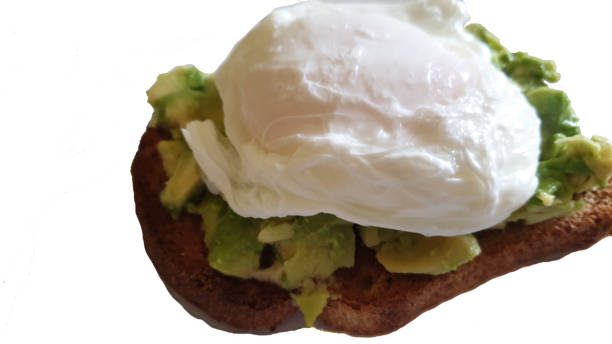 Avocado and poached egg on toast