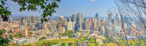 istock Montreal cityscape from Mont-Royal park 1221803932