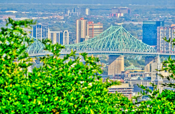 istock Montreal cityscape from Mont-Royal park 1221804024