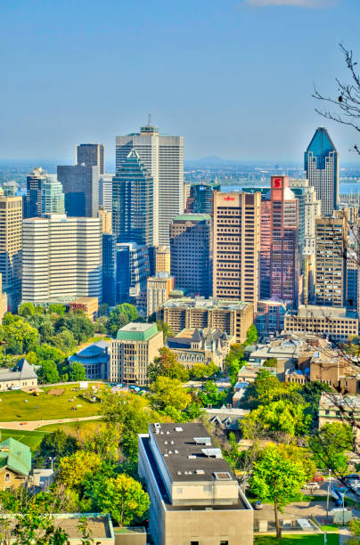 istock Montreal cityscape from Mont-Royal park 1221804034