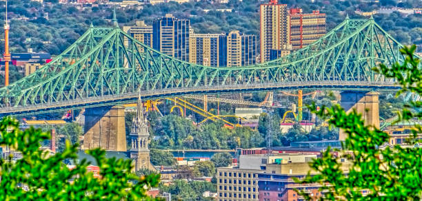 istock Montreal cityscape from Mont-Royal park 1221804040
