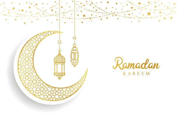 Vector illustration of Ramadan Mubarak