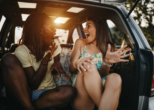 istock Road trip with best friend 1221813992