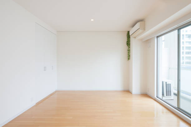 istock Living space with no furniture 1221822629