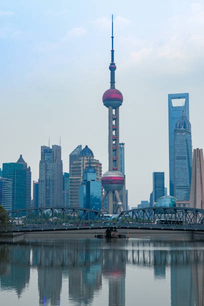 istock Sunset of Lujiazui 1221825197