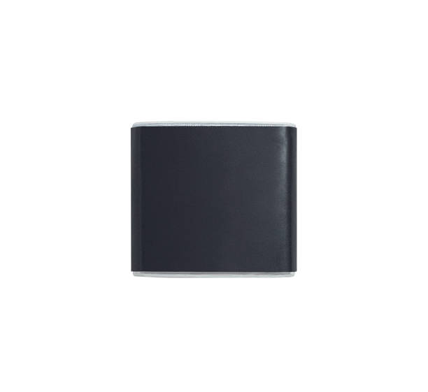 Chocolate sample wrapped in foil and black paper