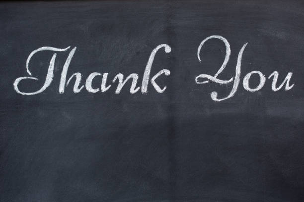 istock Blackboard with the word Thank you 1221837837