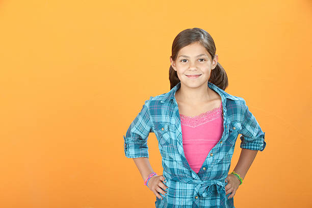istock Confident Little Girl 122184101