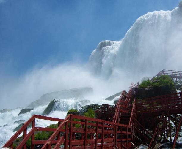 istock Niagara Falls and stairs 1221844234
