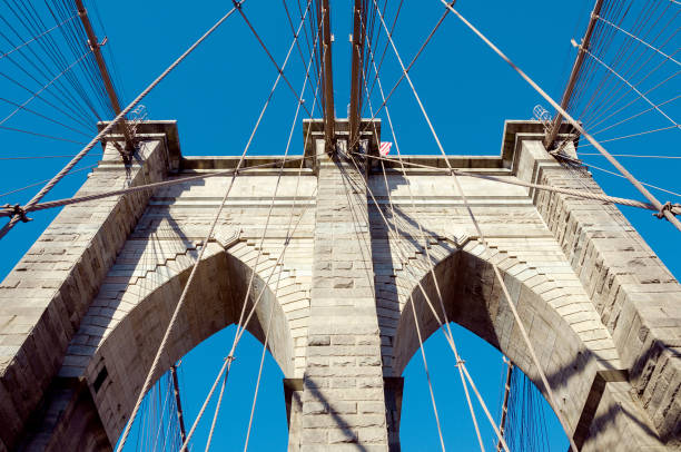 istock Brooklyn bridge, New York City. USA. 1221844480