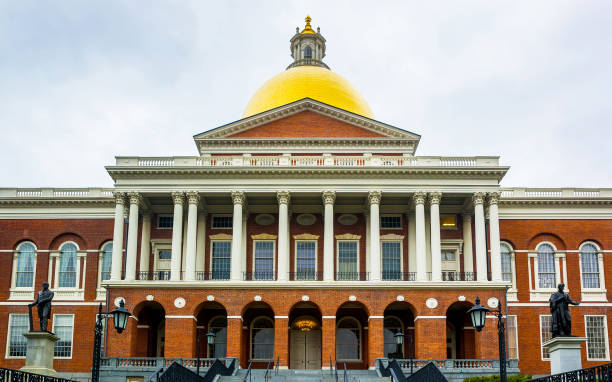 istock State Library of Massachusetts in downtown Boston reflex 1221845968