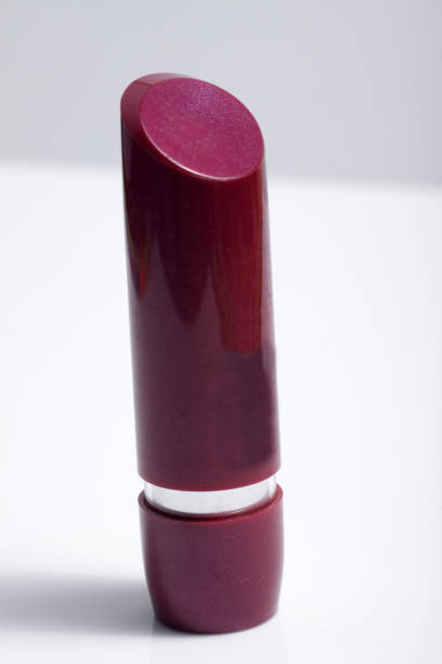 istock Close up shot of red lipstick 1221846610