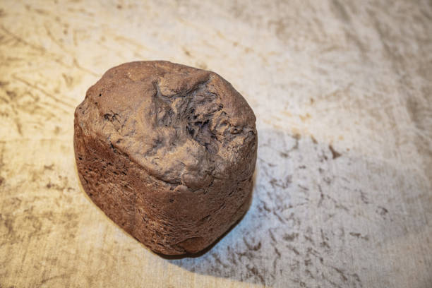 istock Freshly baked appetizing bread from the oven 1221847193