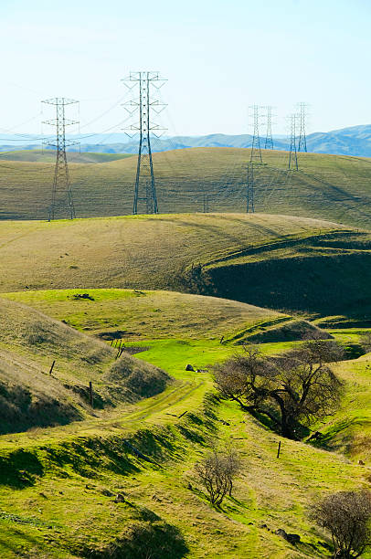 istock Power Line Towers in the Country 122184752