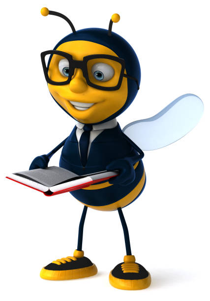 istock 3D Illustration of a business bee 1221848093