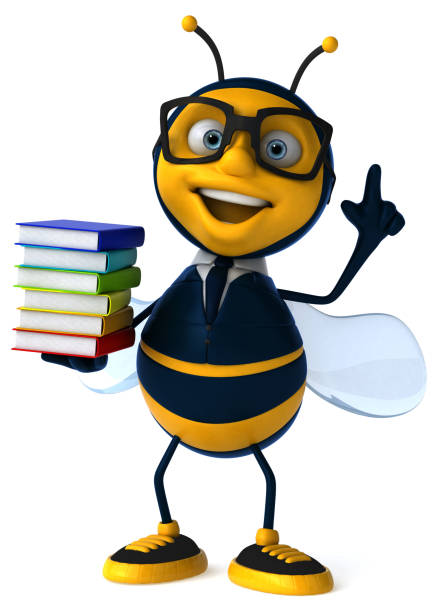 istock 3D Illustration of a business bee 1221848103
