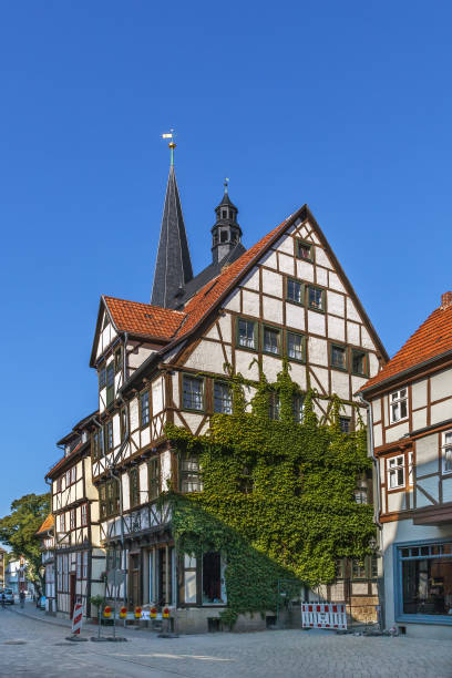 istock Street in Quedlinburg, Germany 1221851392