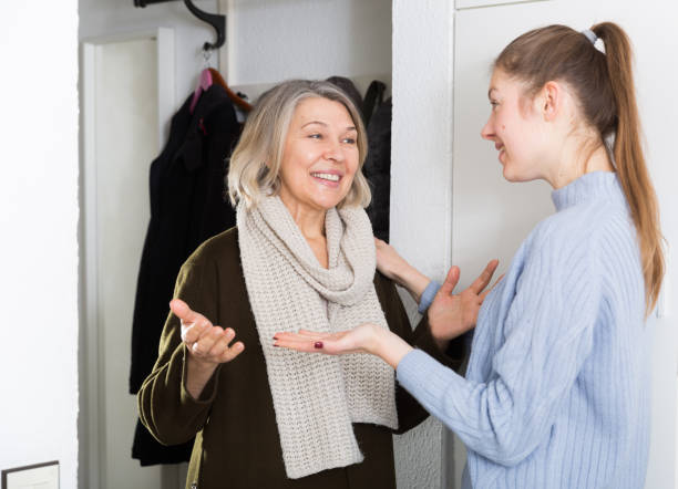 istock Women having emotional conversation 1221852369