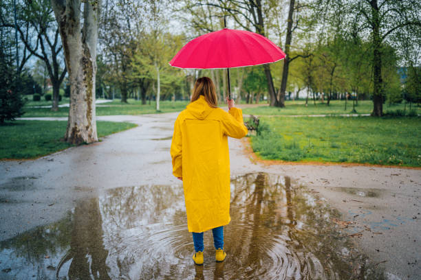 istock Woman in the rain 1221852670