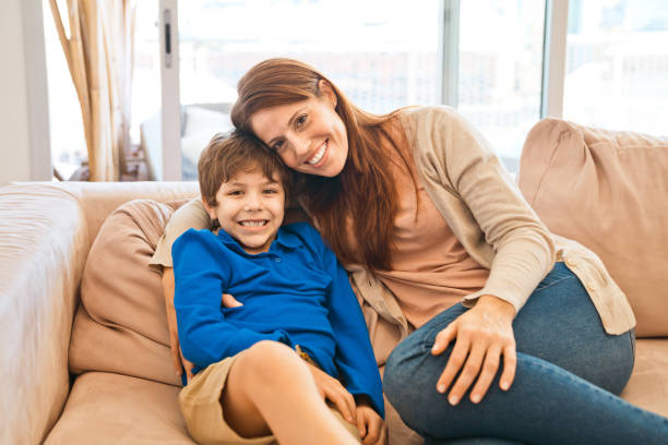 istock Mother and son enjoying time together during lockdown 1221856122