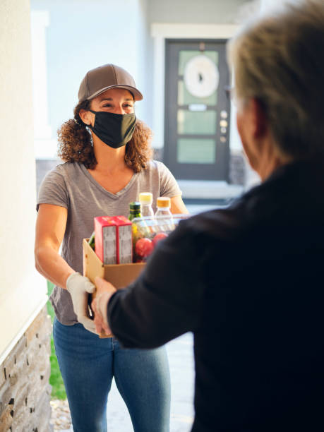 istock Grocery Delivery Person 1221856842