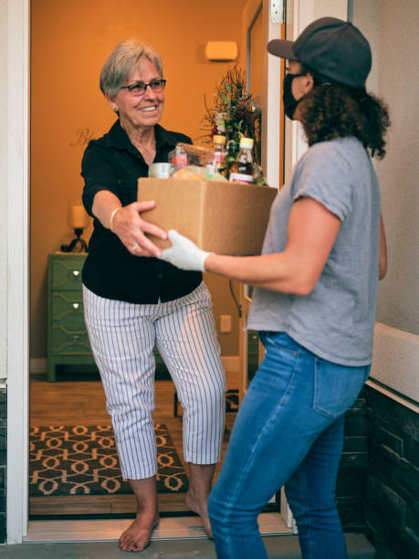 istock Grocery Delivery Person 1221857154