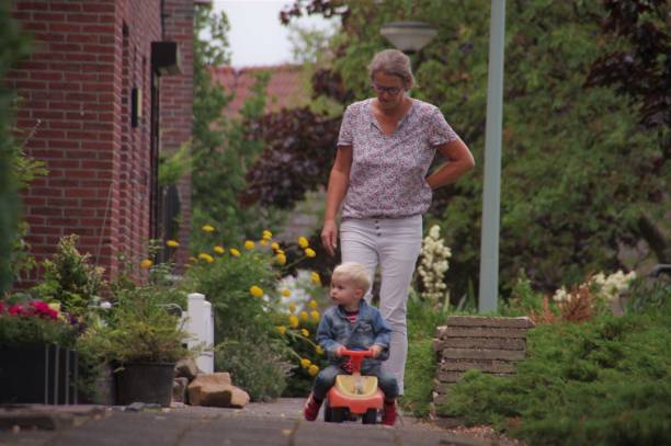 istock Grandmother as nanny 1221857974
