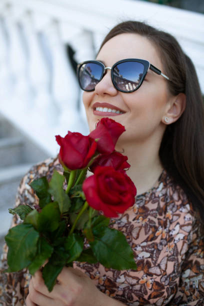 istock Romantic girl on valentines day 1221863850