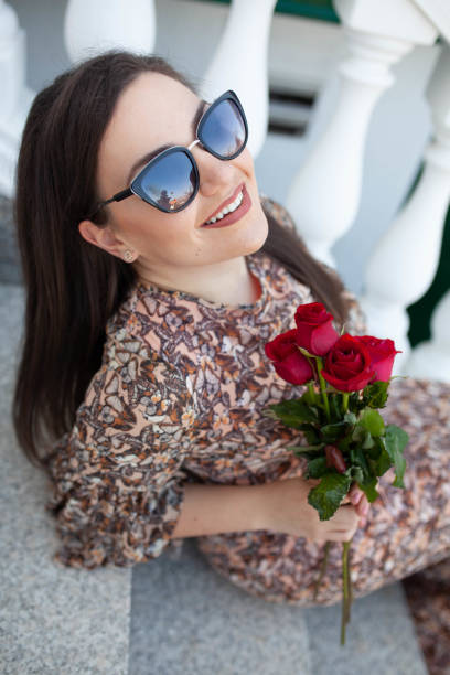 istock Romantic girl on valentines day 1221863868