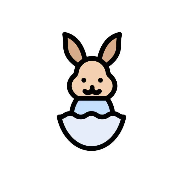 Vector illustration of rabbit