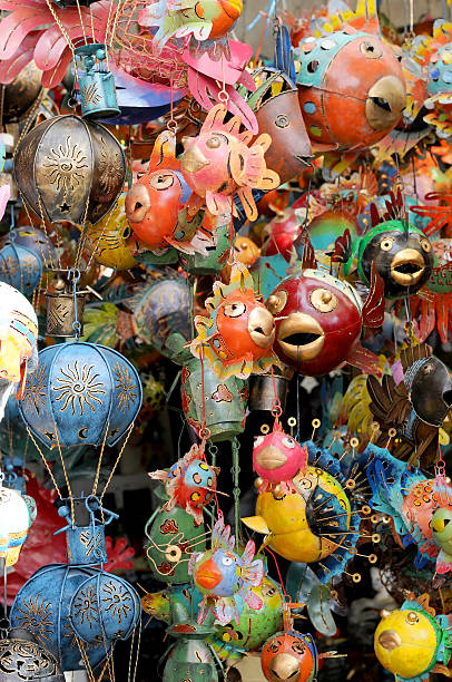 istock Asian style metal ornamental fish 122187386