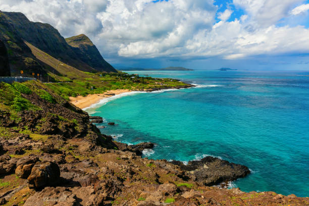 istock view from Makapu'u Lookout on Oahu, Hawaii 1221874897