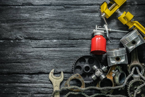 istock Car spare parts. 1221878167