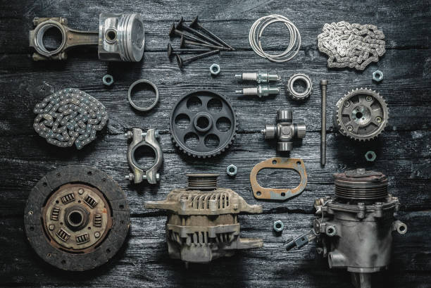 istock Car spare parts. 1221878200