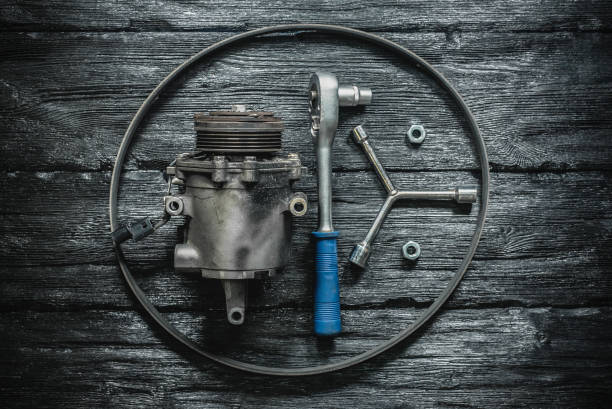 istock Car spare parts. 1221878217