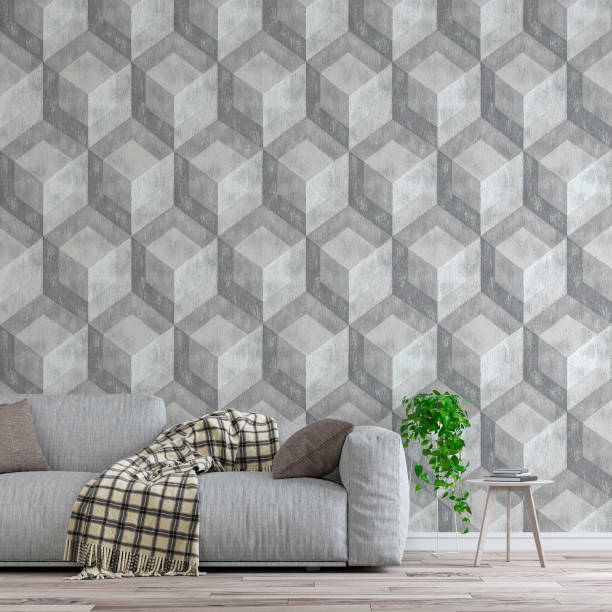 istock Elegant living room with sofa front view left 1221883436